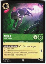 Akela Forest Runner 90/204 Whispers in the Well Disney Lorcana