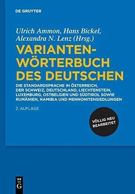 Variantenwörterbuch des Deutschen: Die Standardsprache in Buch De Gruyter