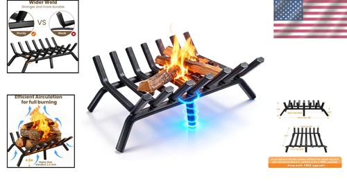Durable 30-Inch Log Holder with V-Shape Design for Efficient Fire Lighting - Picture 2 of 8