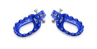 S3 Curve FußRasten Aluminium Blau FüR GAS GAS TXT PRO 300 Replica Raga 2005-12
