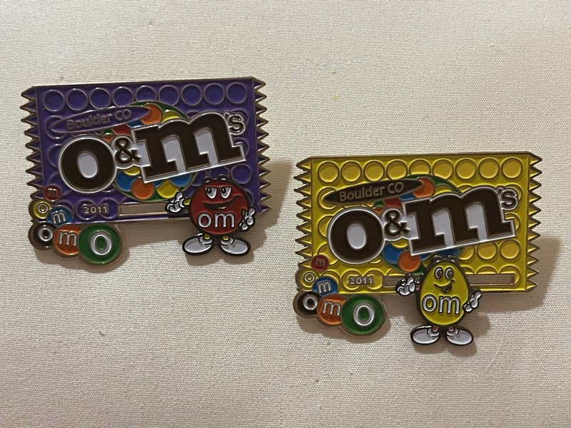 2011 Odyssey of the Mind World Finals Boulder Colorado O & M Slider Pins