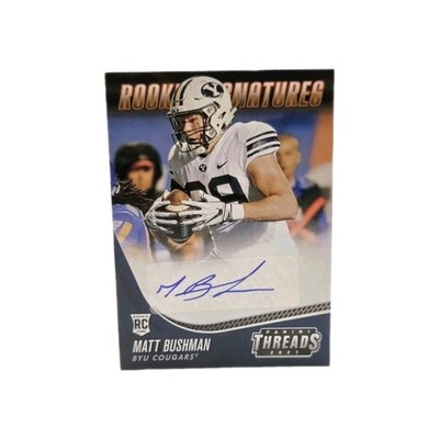 2021 Chronicles Draft Picks - Threads Rookie Signatures Matt Bushman #TS-MBM