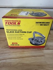 Professional Tools Heavy Duty Glass Suction Cup Lifter Aluminum Handle Tool