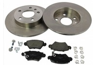Mapco Bremsensatz Scheibenbremse 47678 FüR Opel Zafira Corsa CC Bosch T98 Astra