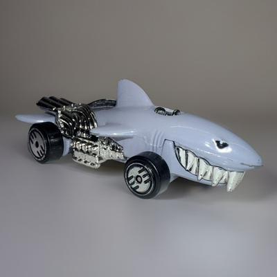#ad #ad 1986 Vintage Mattel Hot Wheels Shark Hot Rods Car Vehicle $11.99