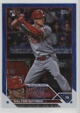 2023 Topps Series 2 Blue Foil 425/999 Dalton Guthrie #398 0g45