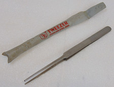 7 Stainless Steel Straight Tip Tweezers Tweez...
