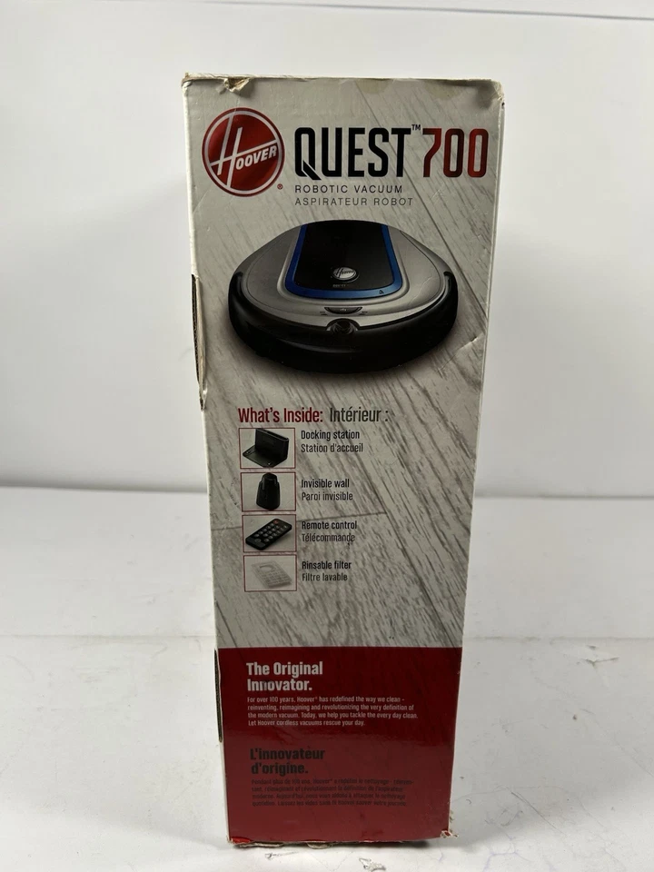Hoover BH70700 Quest 700 Bluetooth Enabled Robot Vacuum Cleaner - Image 2 of 4