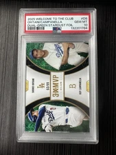 SHOHEI OHTANI ROY CAMPANELLA 2025 TOPPS WELCOME TO THE CLUB GREEN 60/99 PSA 10