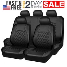 Cubreasientos De Cuero PU Para Autos Universal Cubre Fundas Asientos De Carros