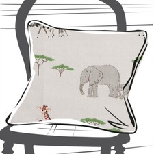Image of Sophie Allport Safari Cushion 16x16"