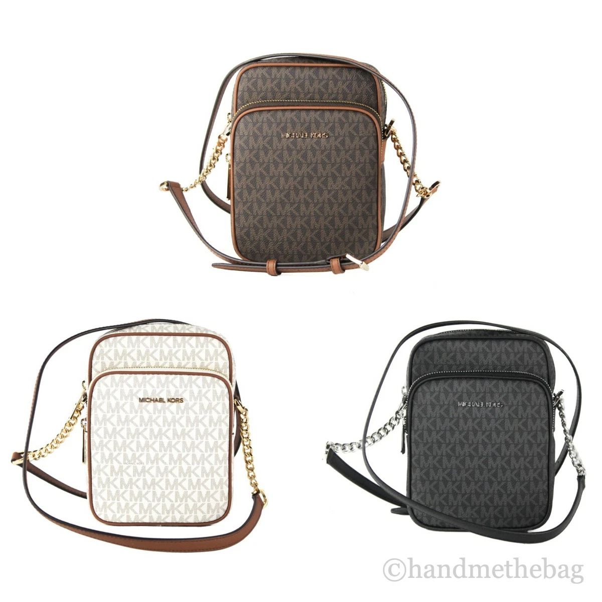 Jet Set Travel Medium Logo Crossbody Bag