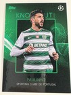 Topps 2022 UEFA Champions League Knockout Set Sporting Clube Paulinho