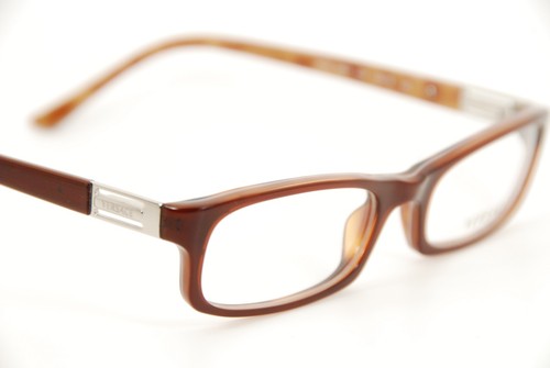 Nuevas Auténticas Gafas Versace 3083 222 Marrón Borgoña 49mm RX Italia - Imagen 4 de 7
