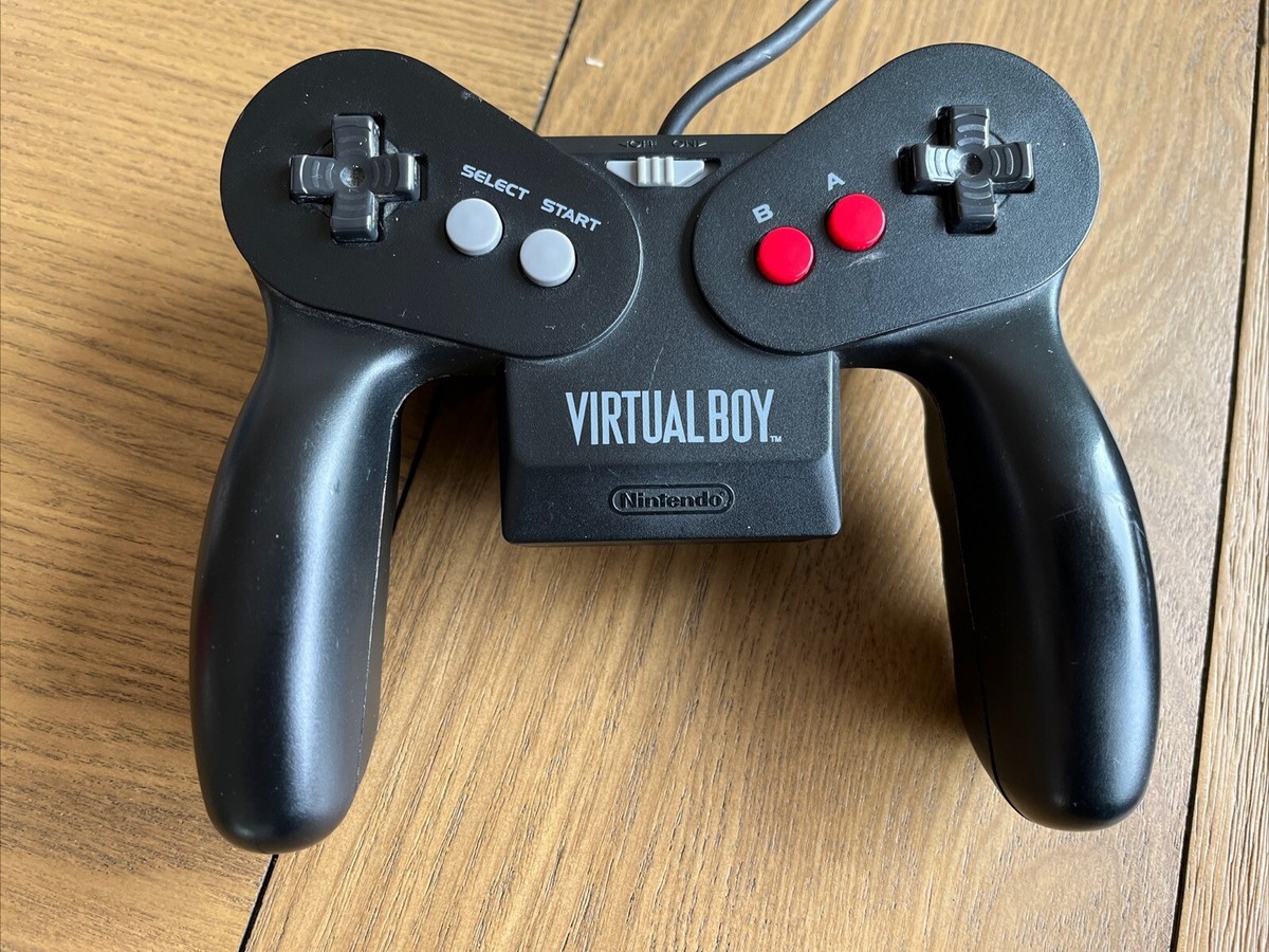 Nintendo Virtual Boy Console + 5 Games (Both Lens Soldered
