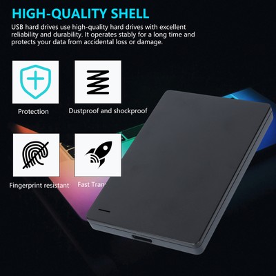 High-Speed Übertragung Tragbare Universal 1T/2T/4T Externe Festplatte HDD  