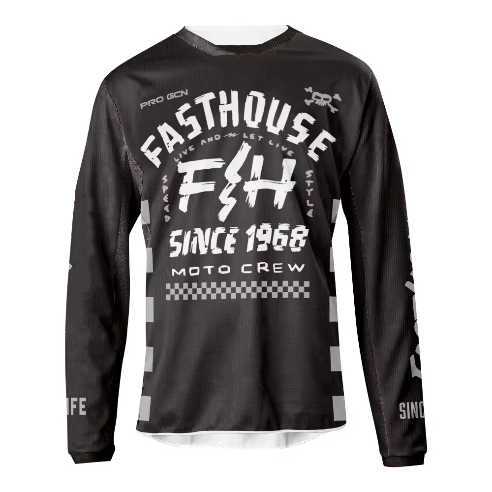 Summer MTB Road Motocross Shirt Men Breathable Mountain Bike Mtb Long Sleeve Rac
Opens in a new wind