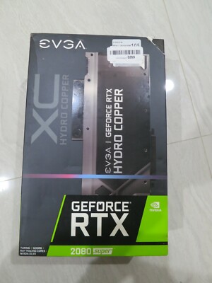 EVGA GEFORCE RTX 2080 SUPER HYDRO COPPER 8GB GDDR6 RGB LED 08G-P4-3189-KR 