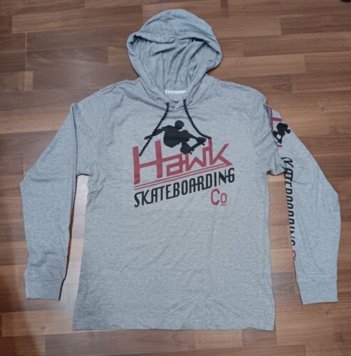 Tony Hawk Men's Long Sleeve T-Shirt Skatebording Hoodie Large - Picture 2 of 9