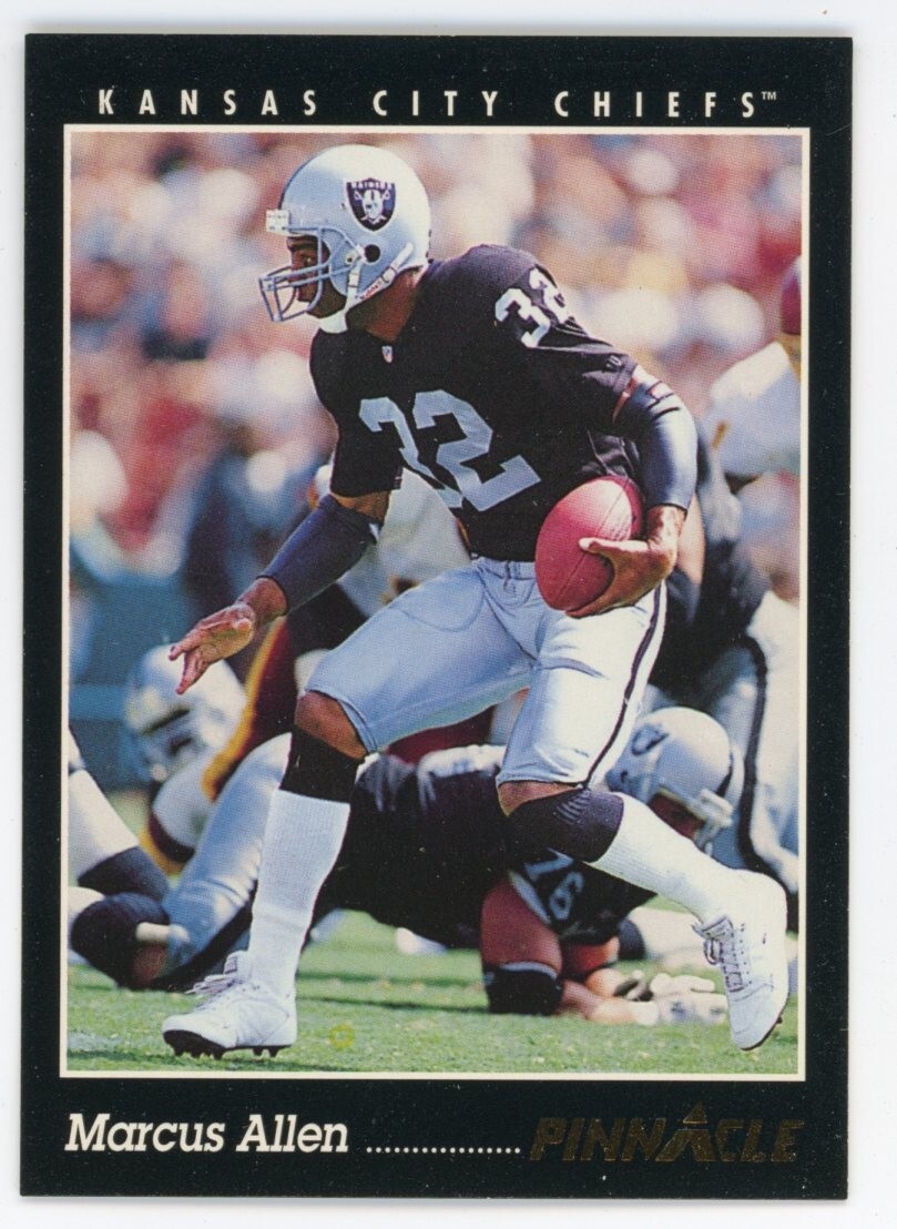 1993 Pinnacle Marcus Allen Kansas City Chiefs #116 HOF