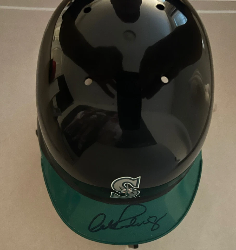 Alex Rodriguez autographed signed Seattle Mariners mini batting helmet - Image 4 of 4