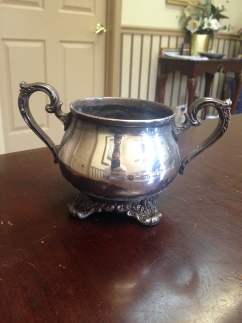 WM. ROGERS & SONS #1903-1904 VICTORIAN ROSE SUGAR & CREAMER | eBay