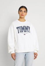 Tommy Jeans Sweatshirt White Size Medium BNWT