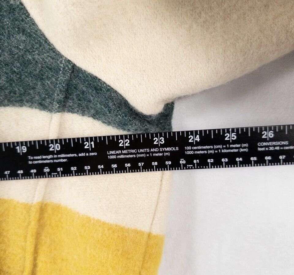 Vintage Woolrich Hudson Bay Stripe Sweater Size M… - image 12