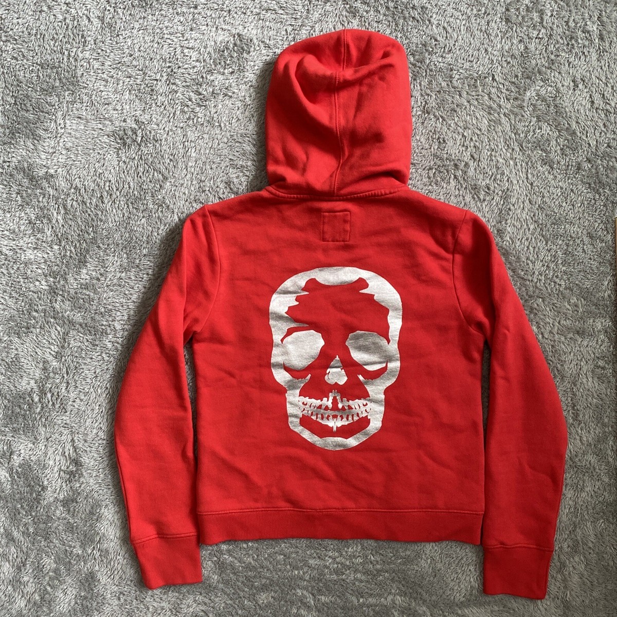 ZADIG & VOLTAIRE スカル刺繍フーディ Zadig & Voltaire Womens Comfy Foil Skull Full Zip Up Hoodie
