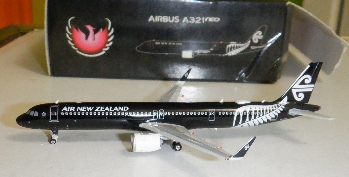 Phoenix Models 1:400 Air New Zealand A321 neo #ZK-NNA Phoenix Models 1:400 Air New Zealand A321 neo #ZK-NNA