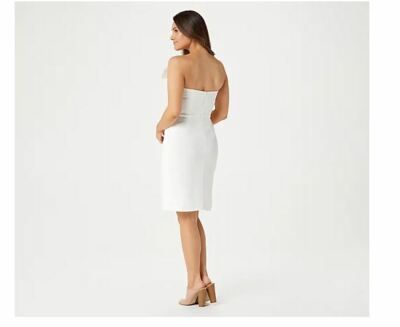 Sam Edelman Sheath Dress with Bow Detail Ivory NEW size XXS | eBay