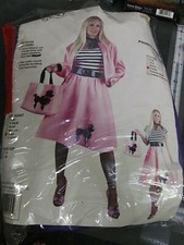 Poodle Dress Costume Halloween Fancy Dress with belt preowned