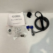 Laptop Cable lock Codi with keys