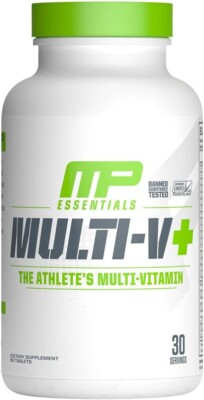 MP Essentials Multi V + Athlete Multivitamin 60 Tablets EXP 01/2027