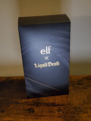 Elf Cosmetics X Liquid Death E.L.F. Corpse Paint Vault IN HAND! - Picture 1 of 4