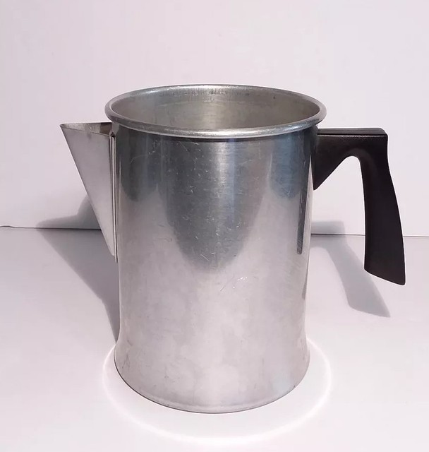 Mirro 9 Cup Stove Top Percolator Pot Aluminum Replacement Part for sale