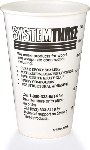 SystemThree 12oz Graduated Mixing Cups 12-Count 3003K99