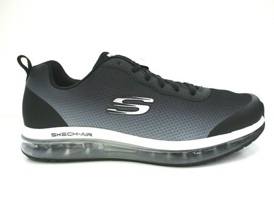 NUOVO! Skechers Elemento Aria-Aria MEMORY FOAM UOMO NERO/GRIGIO SN 52578 | eBay