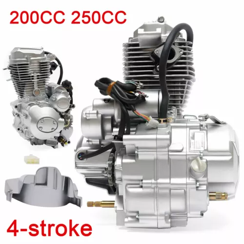 200cc-250cc 4-Stroke ATV Dirt Bike Engine CG250 Manual 5-Speed Transmission - Picture 1 of 16
