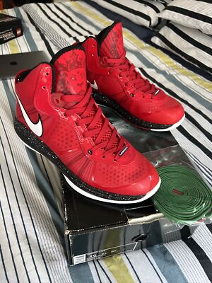 Nike Lebron 8 V/2 Christmas 2010 Mens Size 10