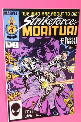 Strikeforce Morituri #1 Volume 1 We Who Are About Die Marvel Comics Comic F/F+