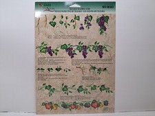 Plaid One Stroke Reusable Teaching Guide - Mini Fruit Ivy 1137
