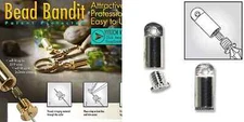 Bead Bandit, Cord Ends, 2 OR 36 Silver OR Gold to Hide Crimp Bead OR Knot
