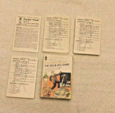 Vintage 1984 Hoyle  The 50  s  60  s  Pocket Trivia Game, Series 9