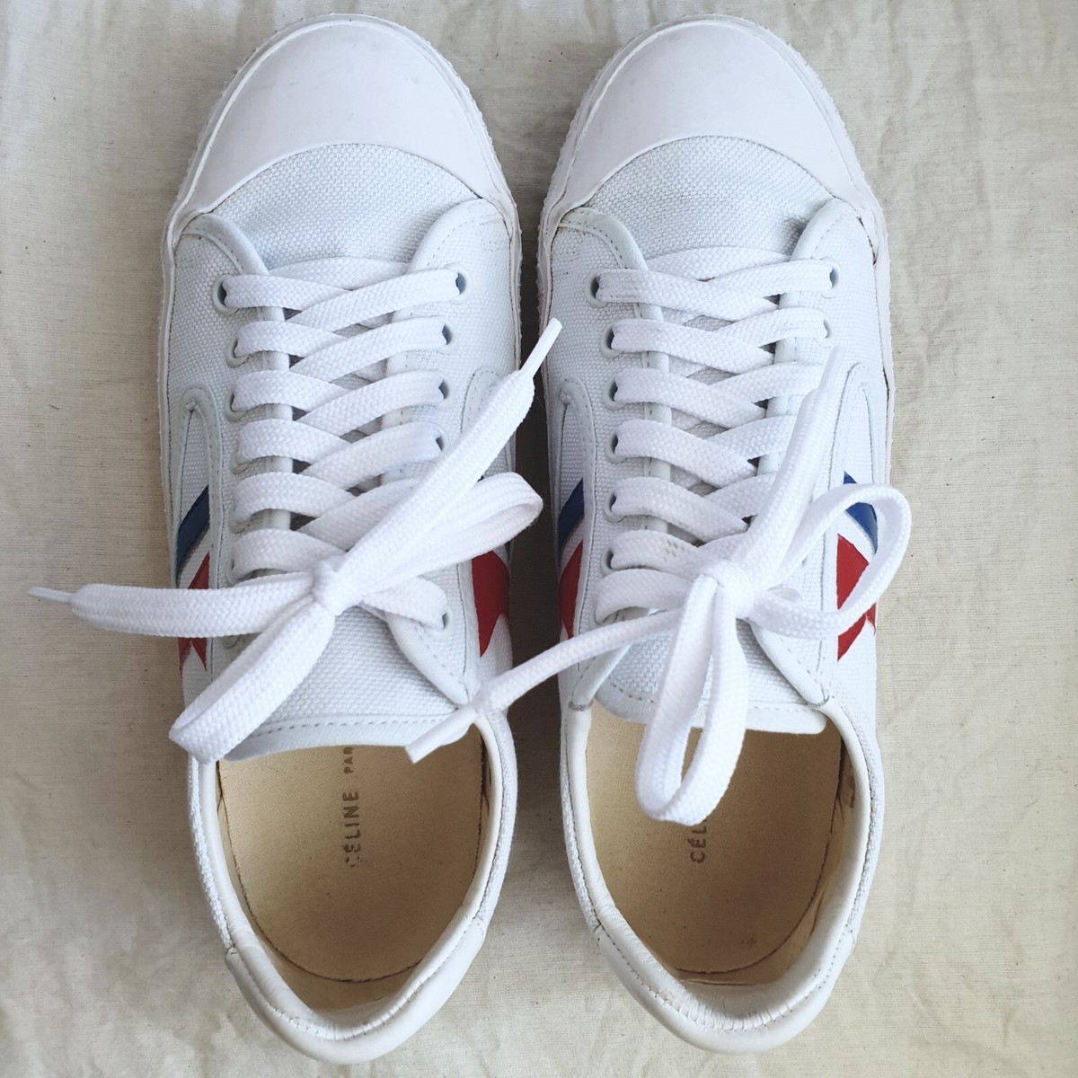 CÉLINE メッシュシューズ WHITE 37 CÉLINE メッシュシューズ WHITE 37