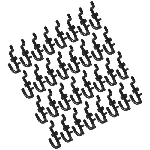 50 Pezzi Gancio Portaoggetti Piccolo Picchetto Board Ganci Esterno Pegboard Foro J - Foto 11 di 12