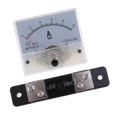 85C1 DC Analog Amperemeter Ampere Meter Amp Panel Strommesser 1 Stücke