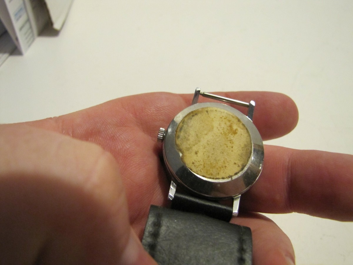 VTG MEN'S ALL ORIGINAL RITZ CRACKERS 1 JEWEL ADVERTISING WATCH