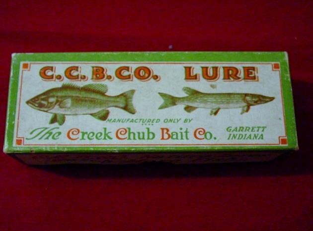 Leurre de pêche vintage CCB Pikie Minnow : Creek Chub Bait Co. à collectionner - Canada