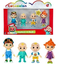 Cocomelon Friends & Family Figure Pack  3" Inch Figures JJ TomTom YoYo In Stock!